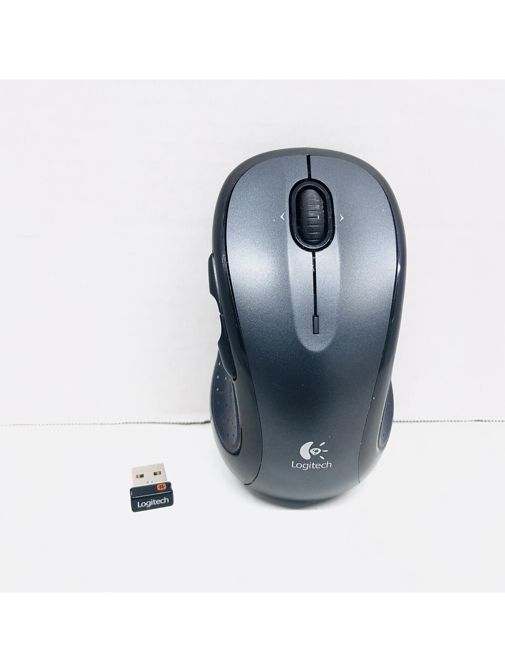 Logitech M510 Wireless Computer Mouse w/ USB Dongle Receiver Black